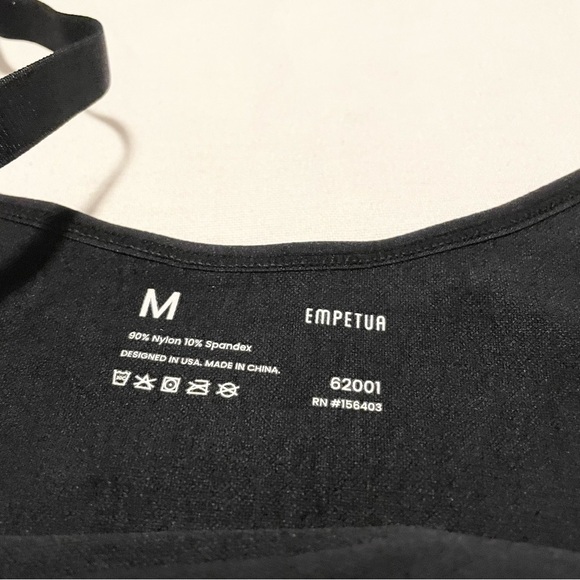 Empetua Shaper Cami Womens Medium Black Compression Adjustable Straps - Picture 15 of 15